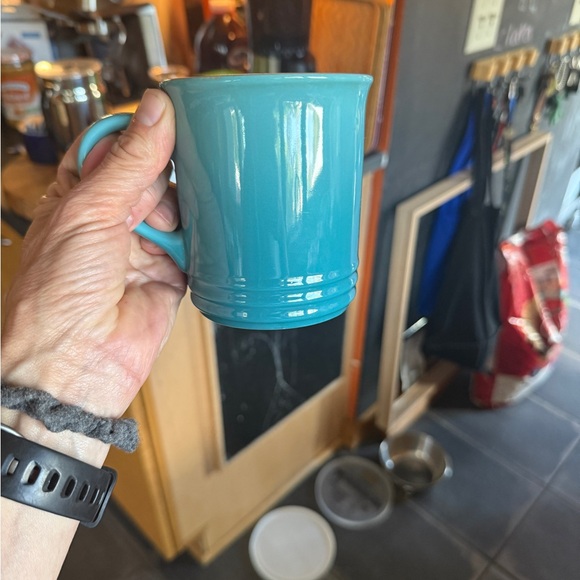 Le Creuset Teal Mug - Picture 2 of 3